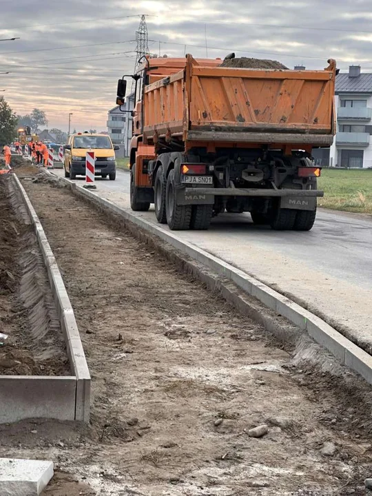 Budowa chodnika przy ul. Siedlemińskiej w Jarocinie