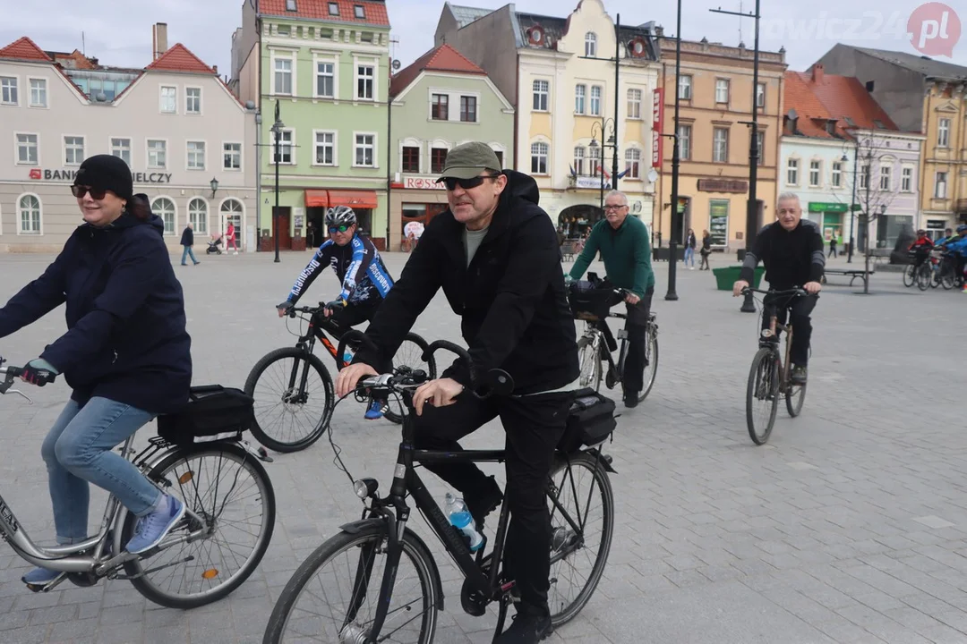 Postój na rawickim rynku