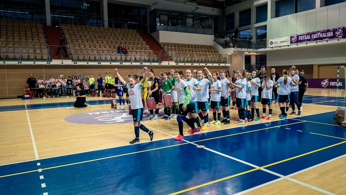 Młodzieżowe Mistrzostwa Polski w futsalu U-15 w Poznaniu. Zwycięstwo Sparty Miejska Górka