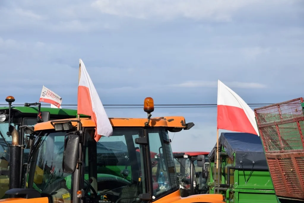 Protest rolników w powiecie krotoszyńskim w 2020 roku