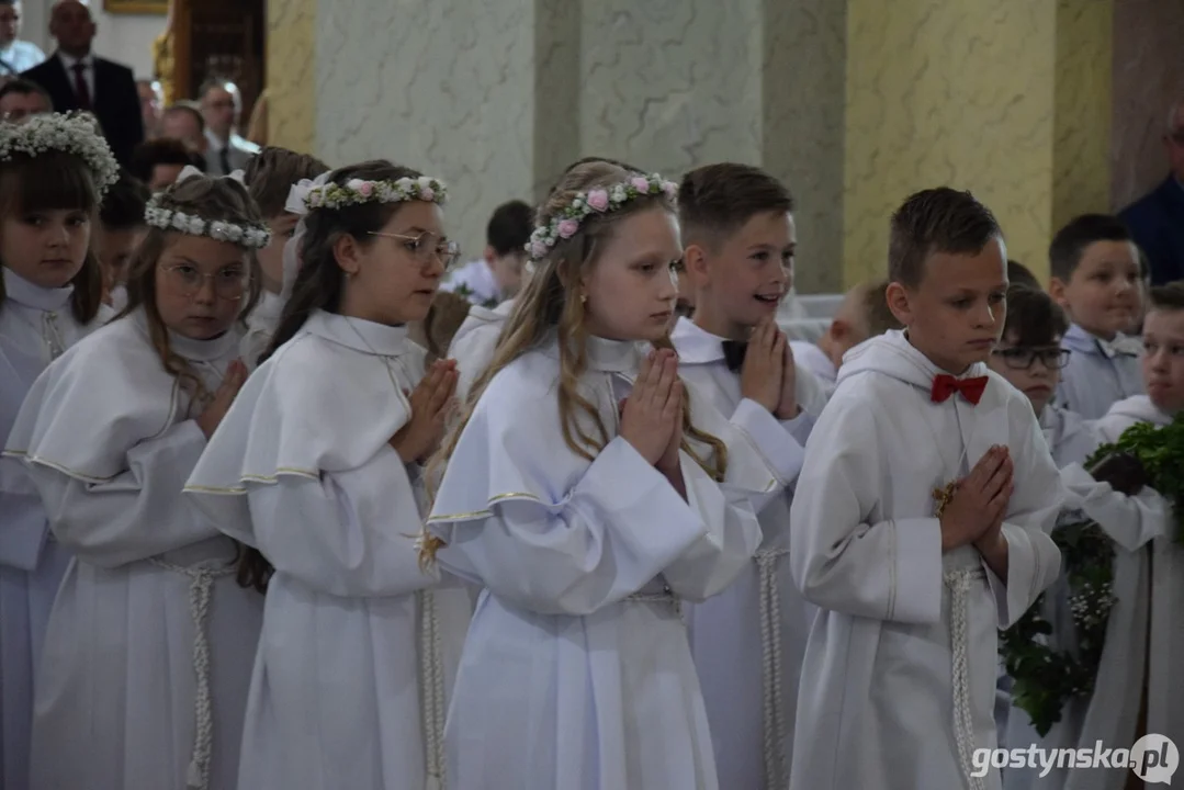 Pierwsza Komunia Św. w parafii św. Mikołaja w Krobi