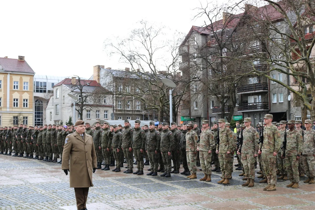 Przysięga 12. Wielkopolskiej Brygady Obrony Terytorialnej