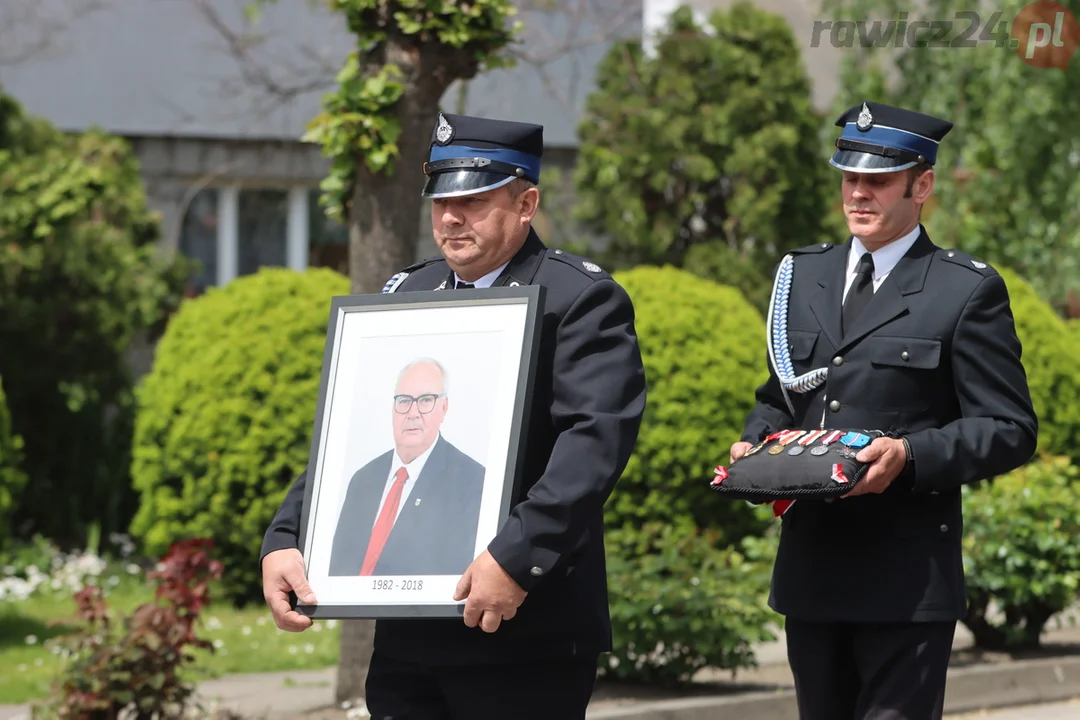 Delegacje na ceremonii pogrzebowej śp. Kazimierza Chudego