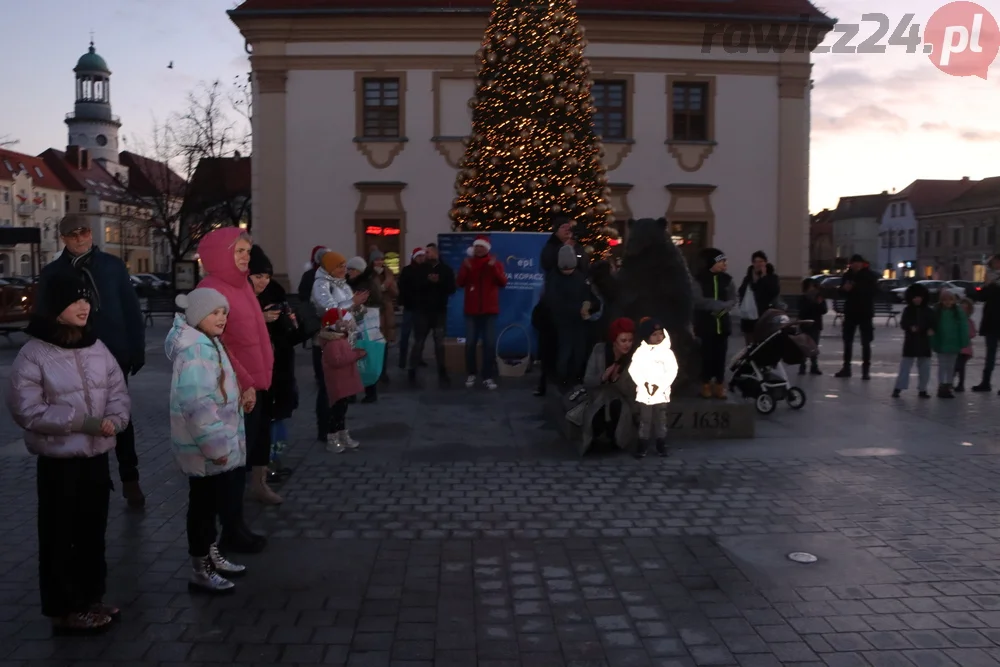 Wydarzenie na rawickim rynku