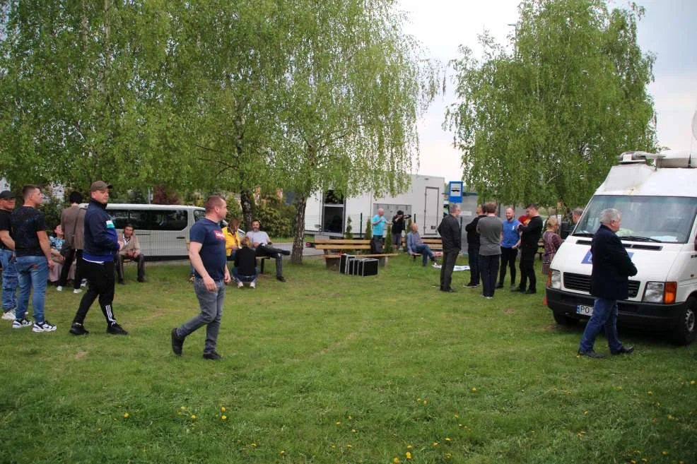 Protest przeciwko budowie ogromnej obowy w Kadziaku