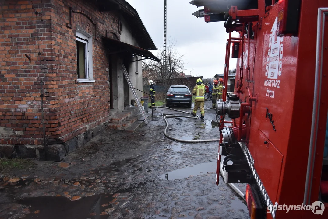 Pożar mieszkania w Szelejewie Drugim