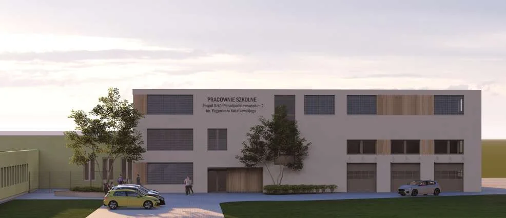 Budowa nowoczesnych pracowni przy ZSP nr 2 w Jarocinie