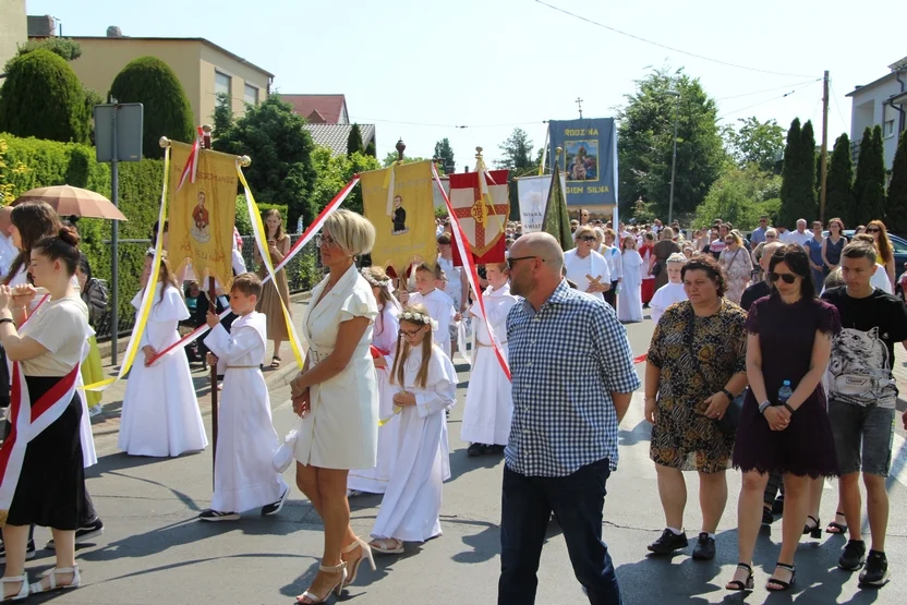 Procesja Bożego Ciała w parafii Św. Floriana