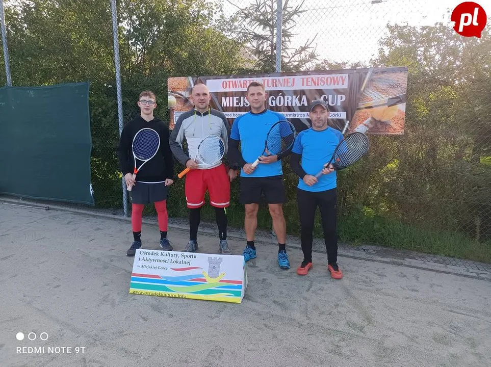 Tenis. Singiel kobiet i debel mężczyzn w Miejskiej Górce