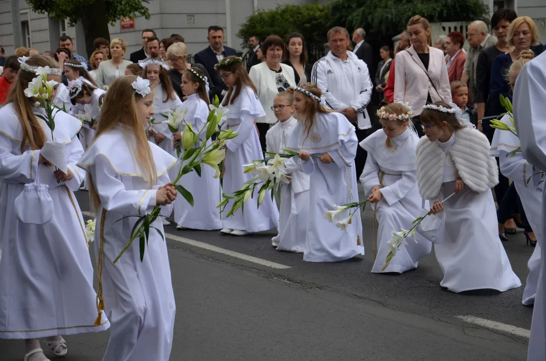 Procesja Bożego Ciała ulicami Krotoszyna w 2016 roku