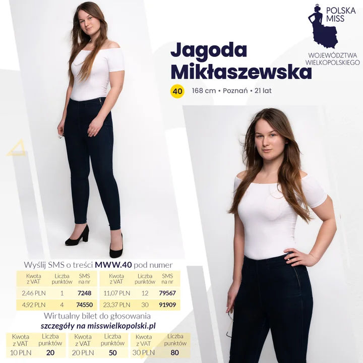 Kandydatki do tytułu Miss Wielkopolski