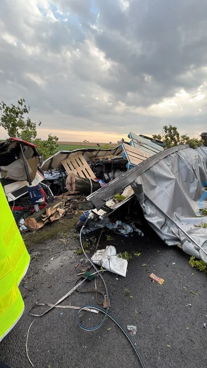 Dramatyczny wypadek w powiecie kościańskim