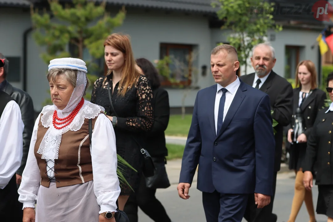 Delegacje na ceremonii pogrzebowej śp. Kazimierza Chudego