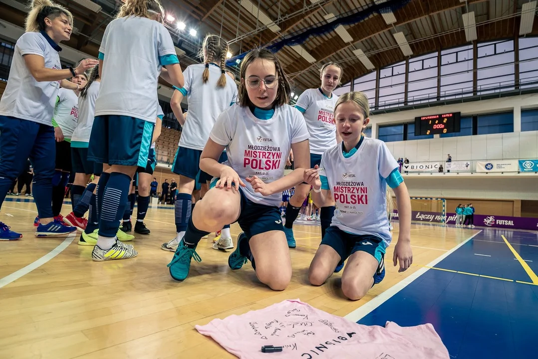 Młodzieżowe Mistrzostwa Polski w futsalu U-15 w Poznaniu. Zwycięstwo Sparty Miejska Górka