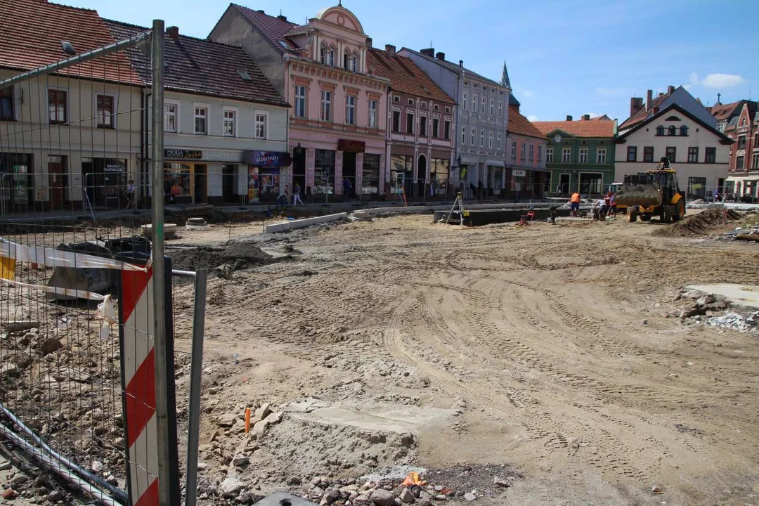 Przebudowa rynku w Jarocinie