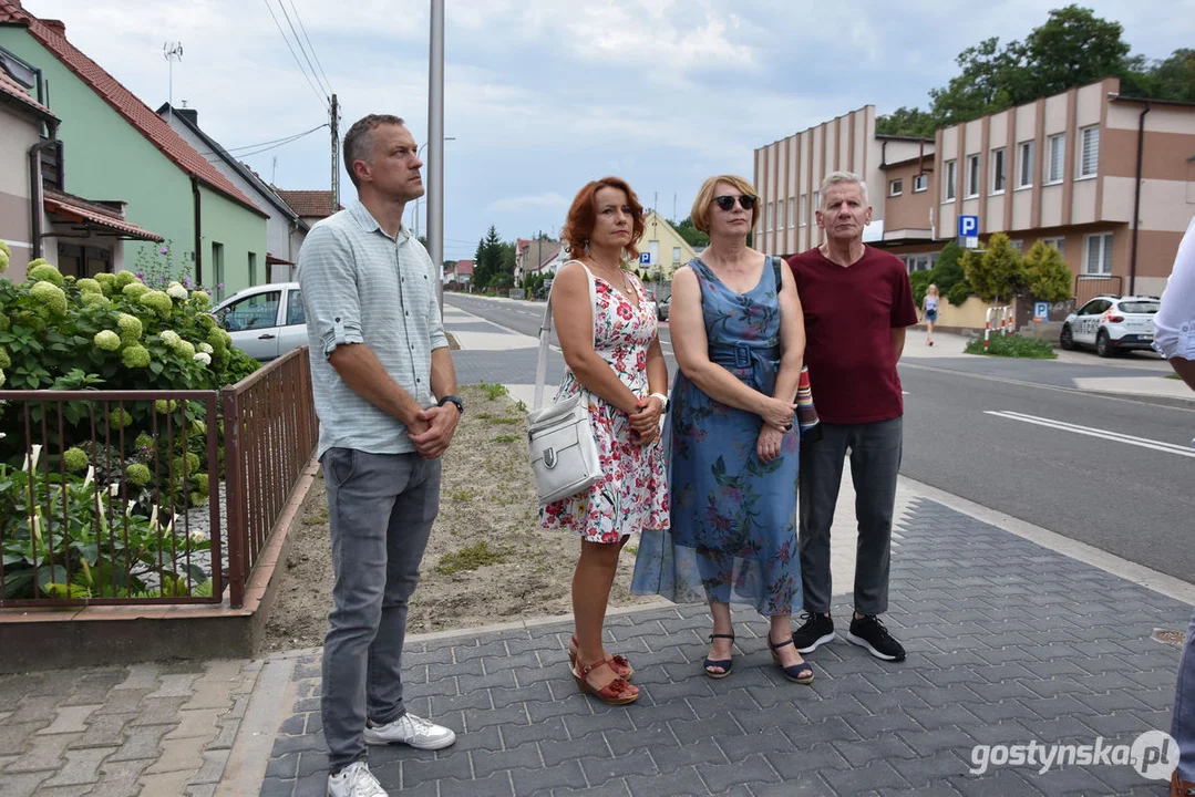 Oficjalne zakończenie remontu ul. Strzeleckiej w Gostyniu