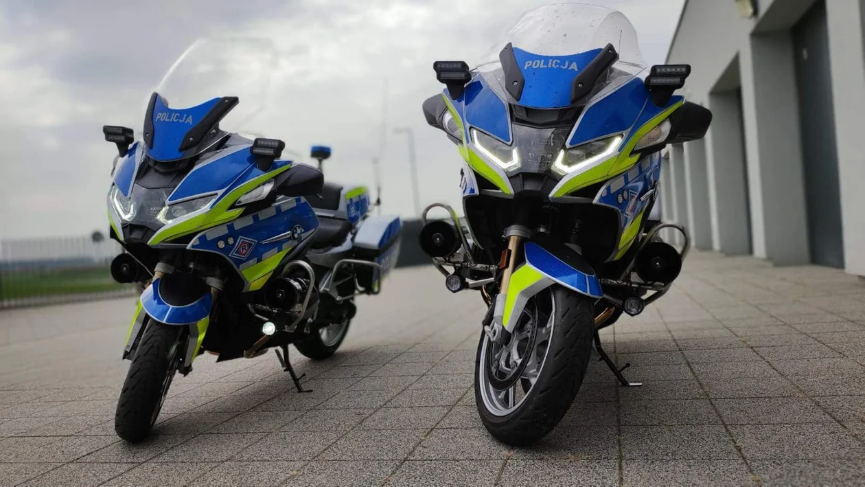 Jarocińscy policjanci otrzymali pierwsze motocykle marki BMW