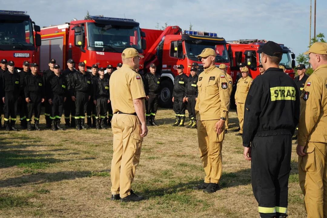 Krotoszyńscy strażacy pojechali gasić pożary w Grecji