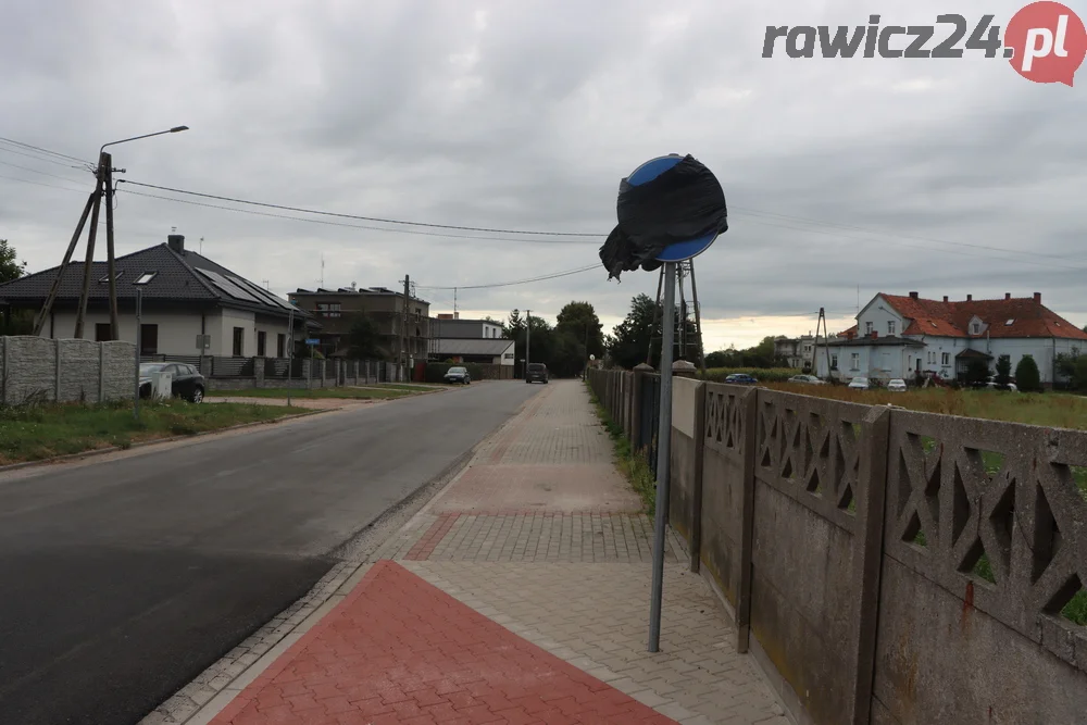 Rondo koło poligonu w Sierakowie jest przejezdne