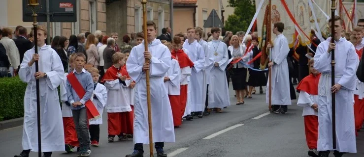 Procesja Bożego Ciała ulicami Krotoszyna w 2016 roku