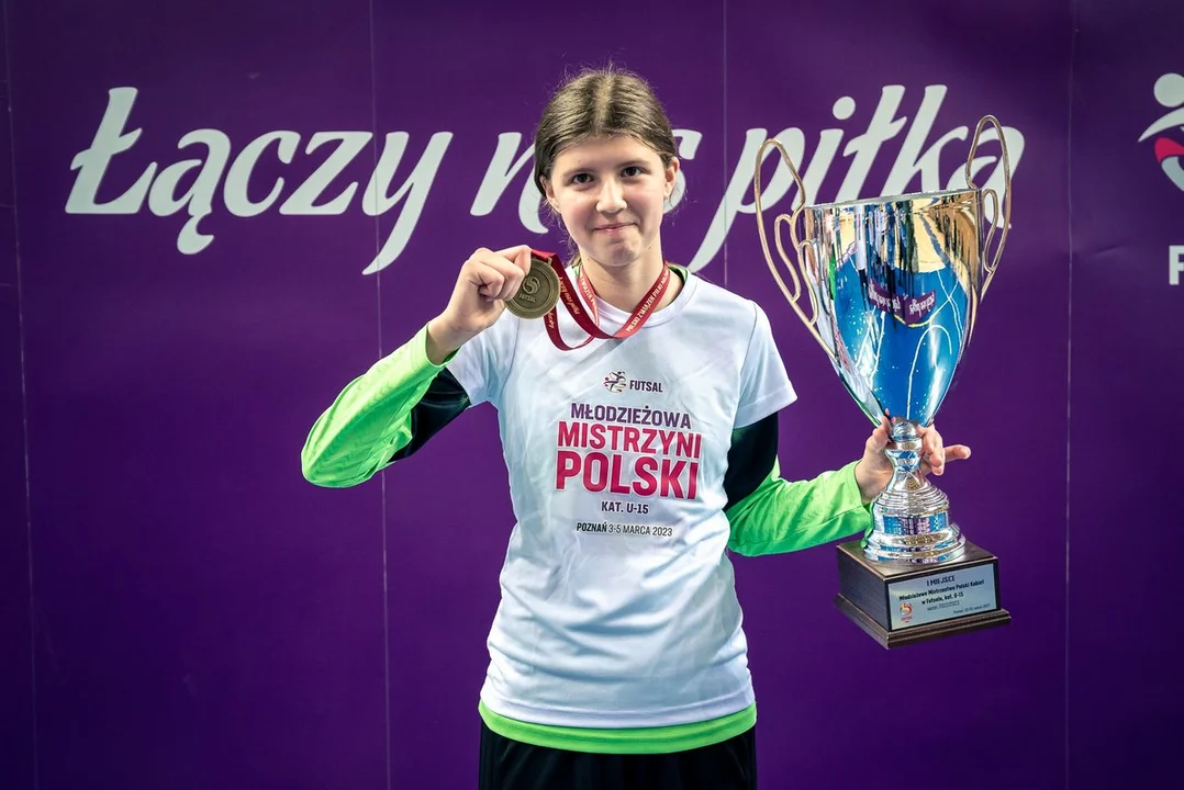 Młodzieżowe Mistrzostwa Polski w futsalu U-15 w Poznaniu. Zwycięstwo Sparty Miejska Górka