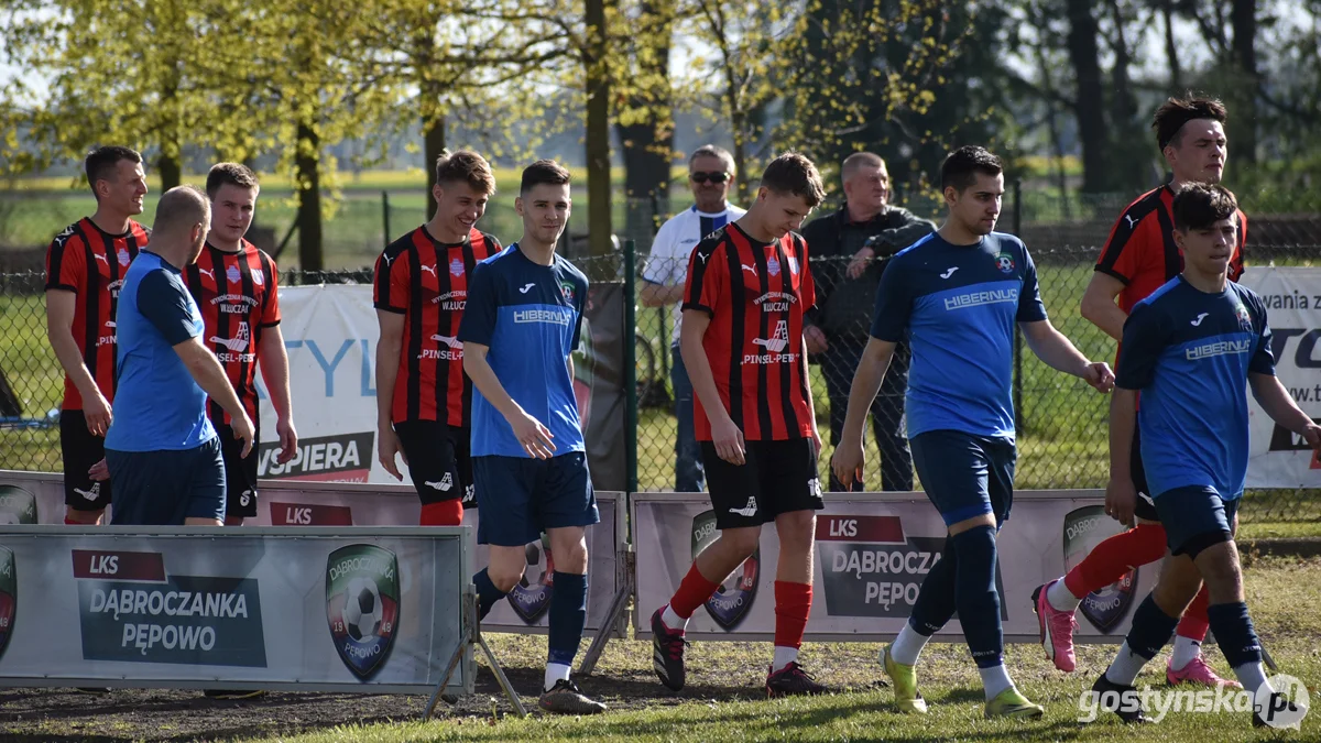 Derby powiatu gostyńskiego. Dąbroczanka Pępowo - Pinsel-Peter Krobianka Krobia 0 : 1