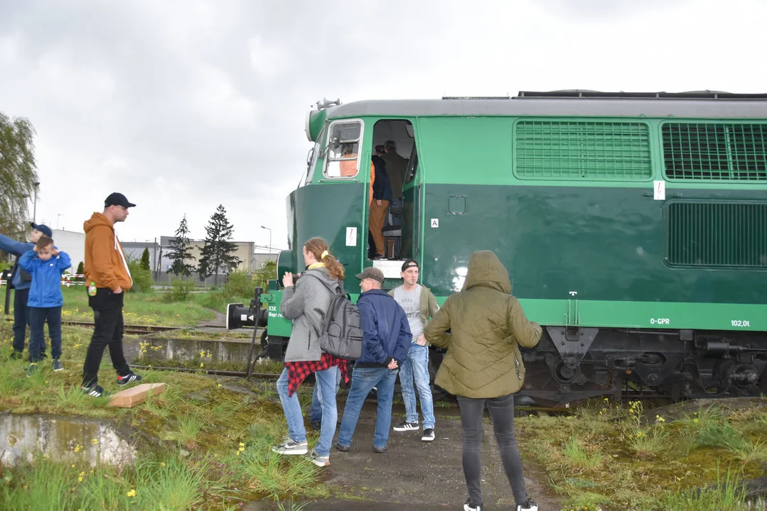 Pociąg turystyczny Baszta na linii Gostyń - Leszno