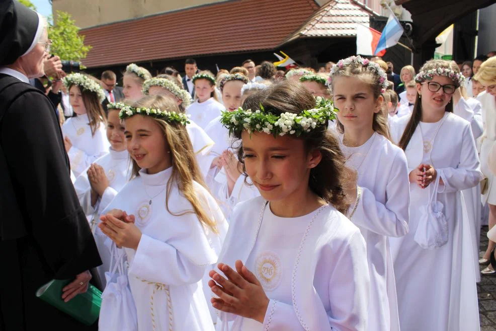 Pierwsza Komunia Święta w parafii św. Marcina w Jarocinie