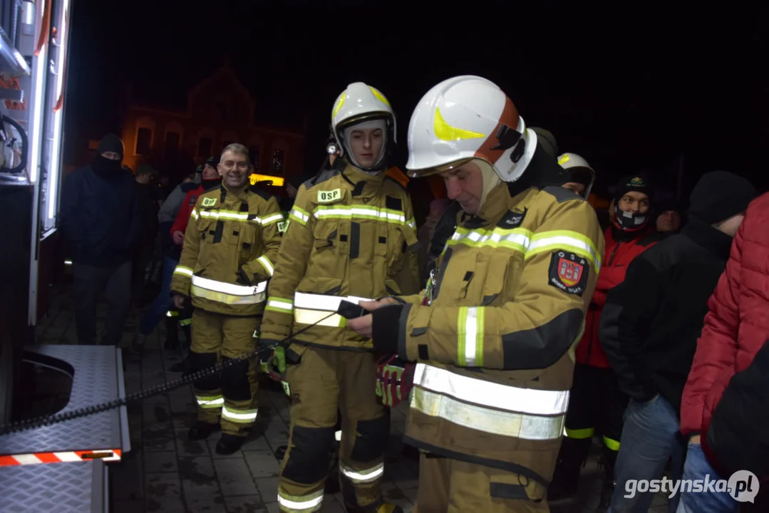 Nowy wóz strażacki MAN dla jednostki Ochotniczej Straży Pożarnej w Borku Wlkp.