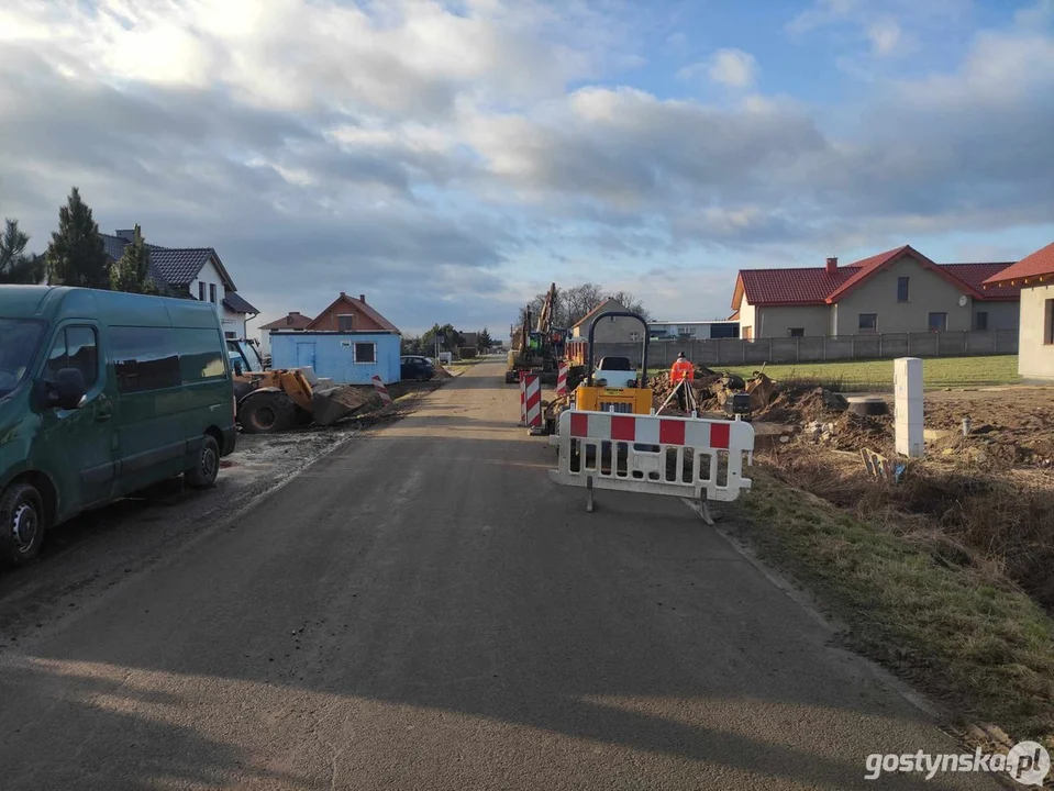 Budowa ścieżki pieszo-rowerowej Krobia-Chumiętki