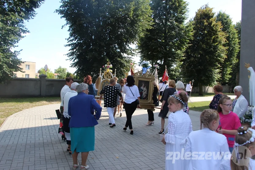 Odpust i wprowadzenie nowego księdza w Kuczkowie