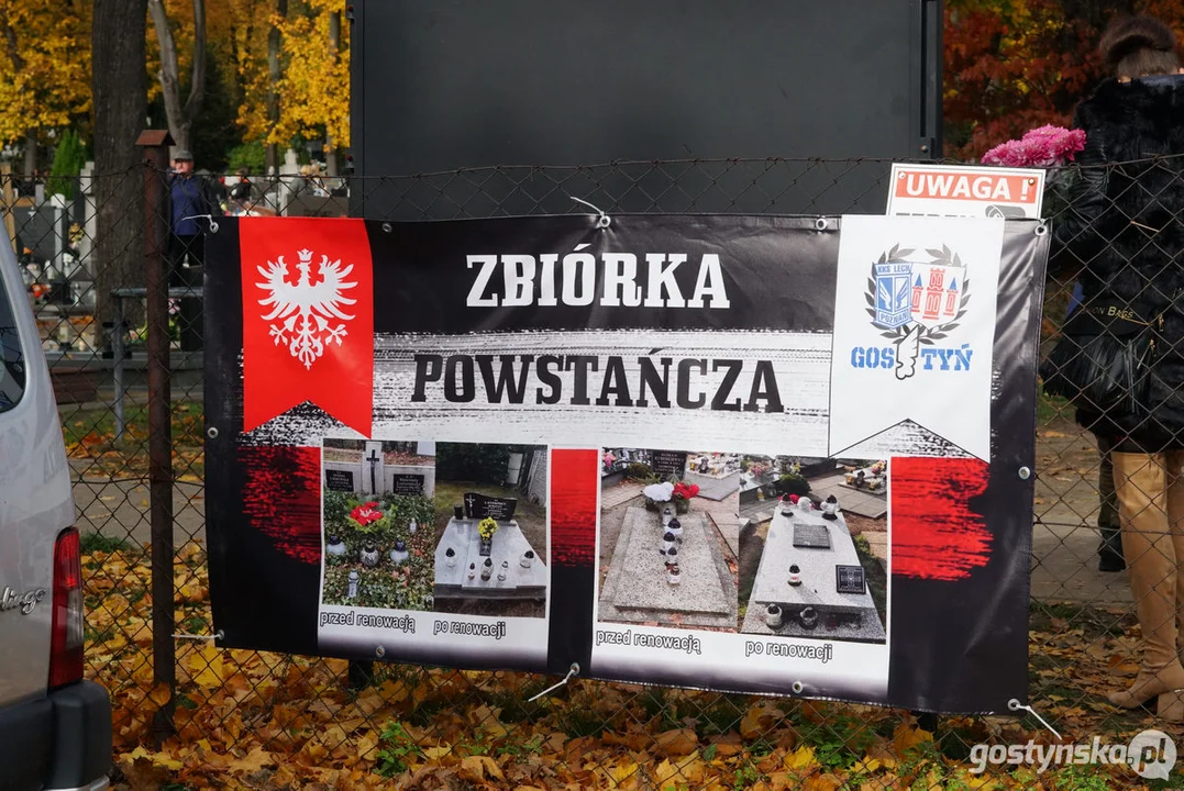 Zbiórka Powstańcza na groby w powiecie gostyńskim