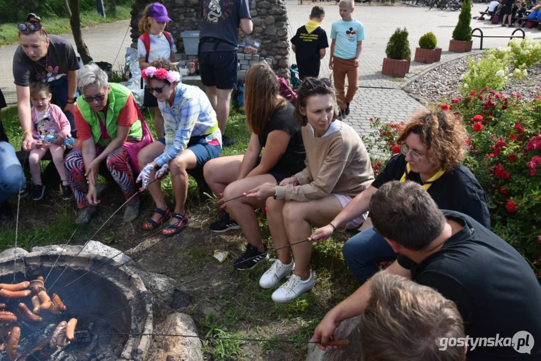 Rowerowa zbiórka harcerzy i zuchów z Gostynia i podsumowanie sezonu