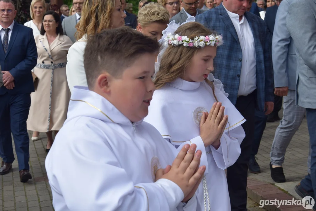 Pierwsza Komunia Św. w parafii św. Jadwigi w Pępowie