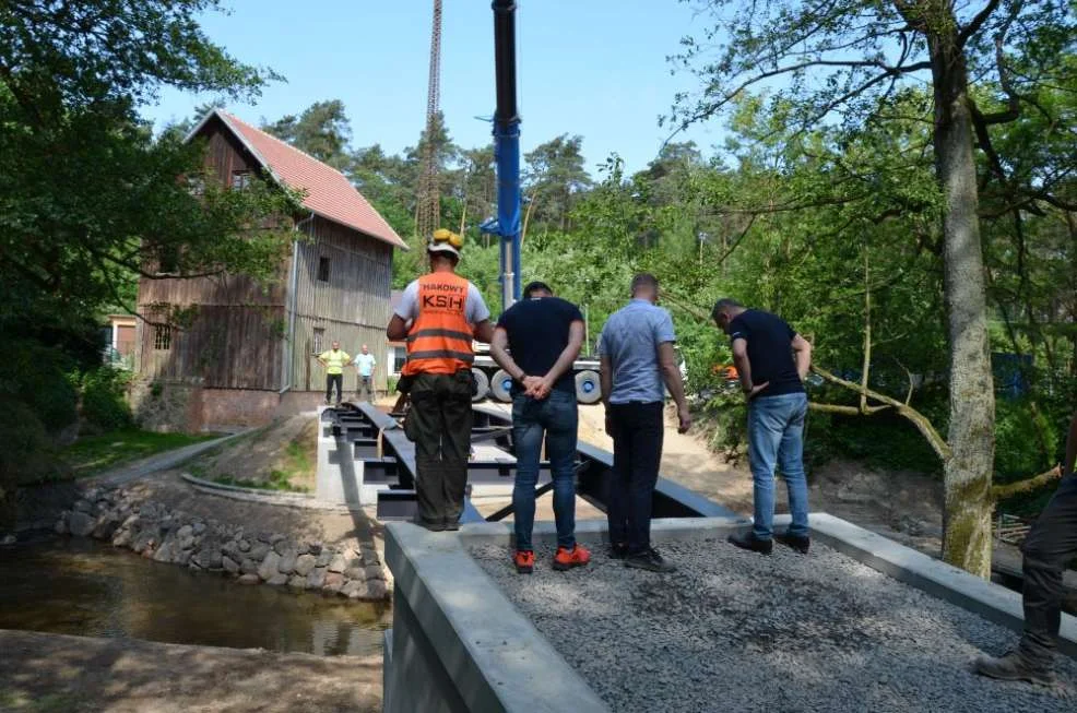 Budowa ścieżki rowerowej do młyna nad Lutynią