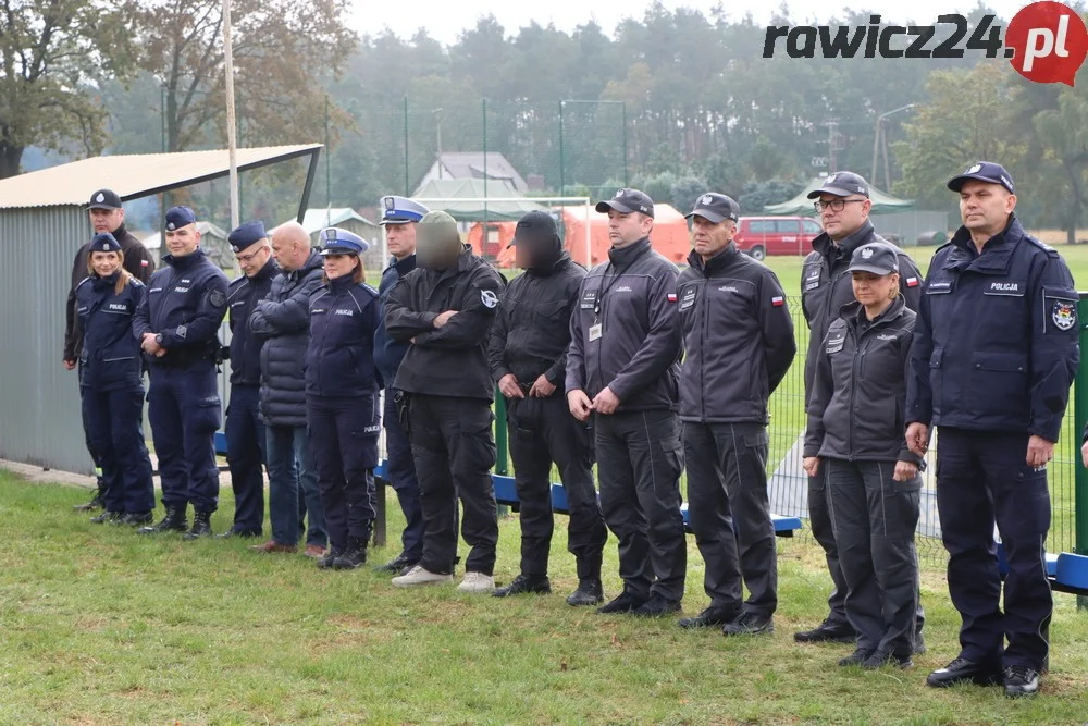 Zgrupowanie klas mundurowych ZS Miejska Górka w Sarnowie