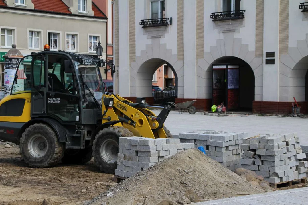 Przebudowa rynku w Jarocinie