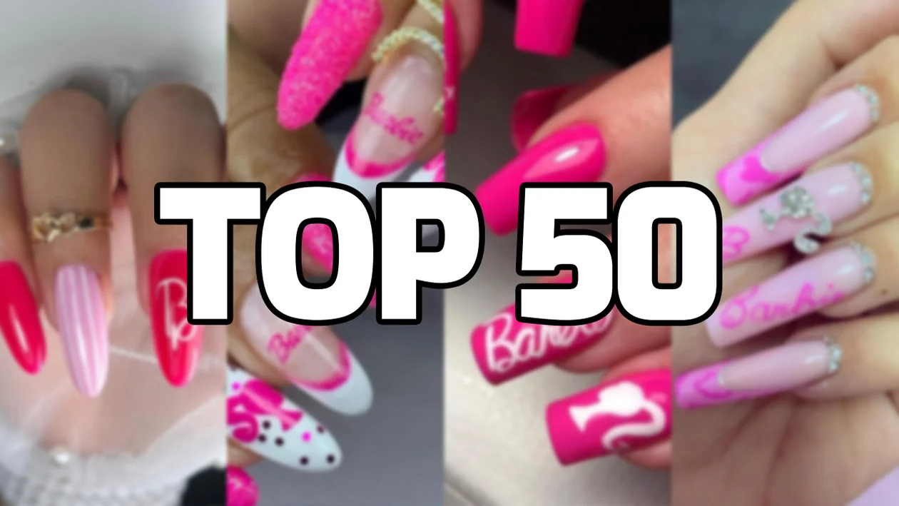 Najlepsze paznokcie z motywem BARBIE. TOP 50 - Zdjęcie główne