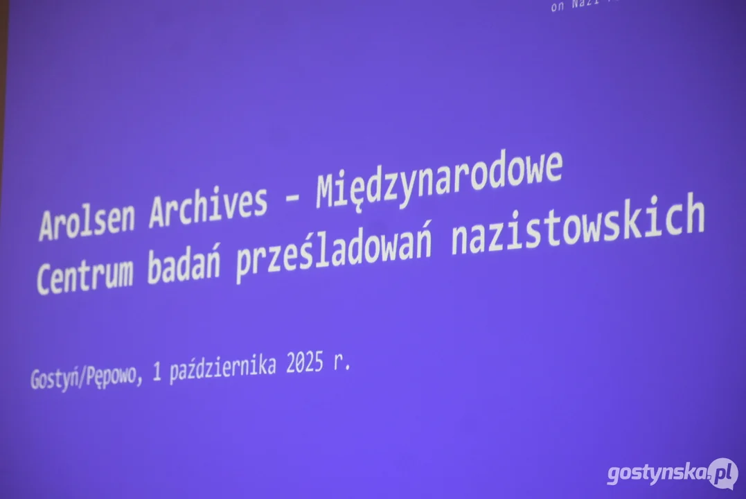 Przekazanie listu pożegnalnego rodzinie Józefa Jankowiaka z Pępowa straconego przez nazistów w Niemczech w 1943 roku