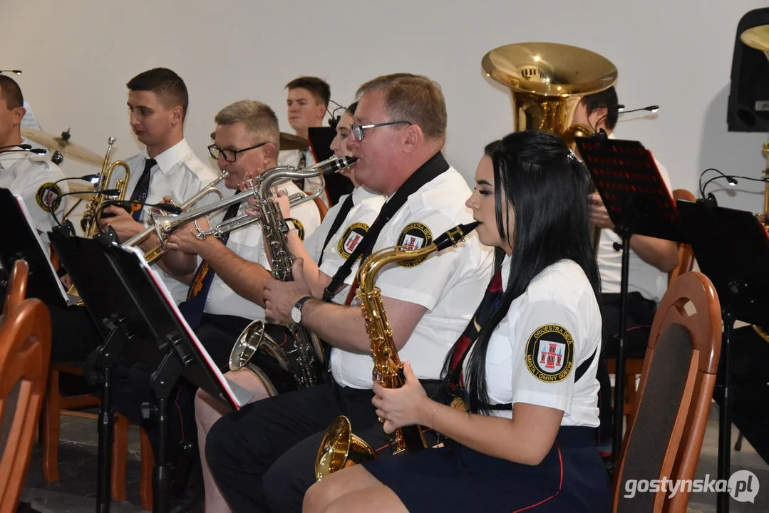 Orkiestra Dęta Miasta i Gminy Gostyń. Koncert dla darczyńców w Brzeziu