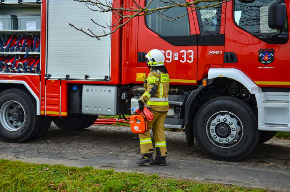 Pożar w Polskich Olędrach