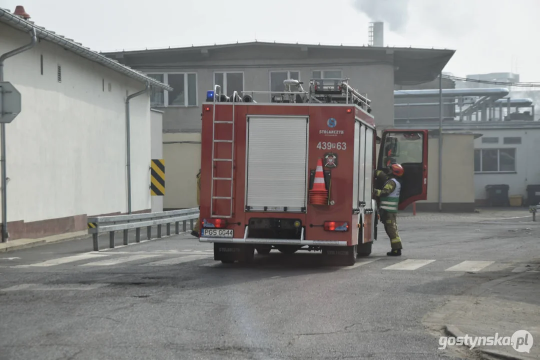 Ćwiczenia zastępów JRG oraz strażaków ochotników w zakładzie przetwórstwa spożywczego Pudliszkach