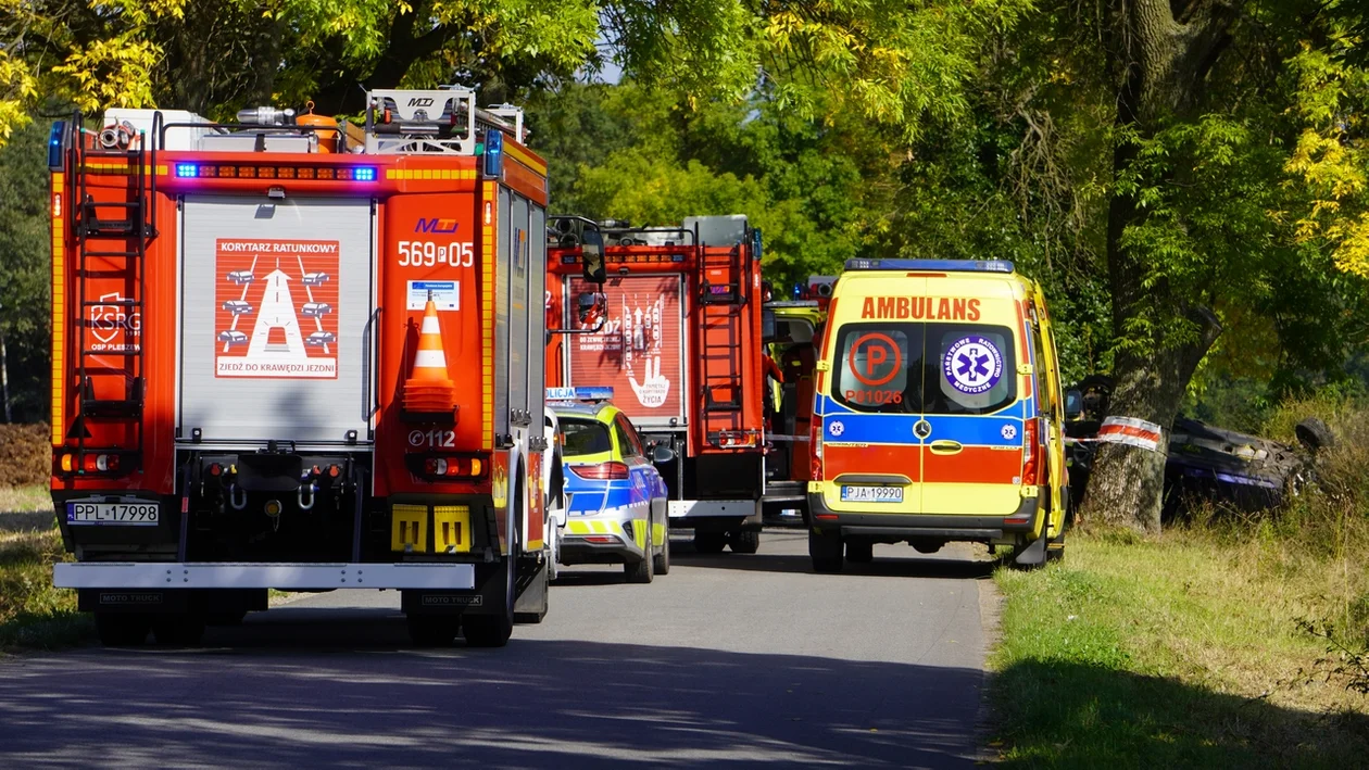Wypadek na trasie Marszew - Broniszewice