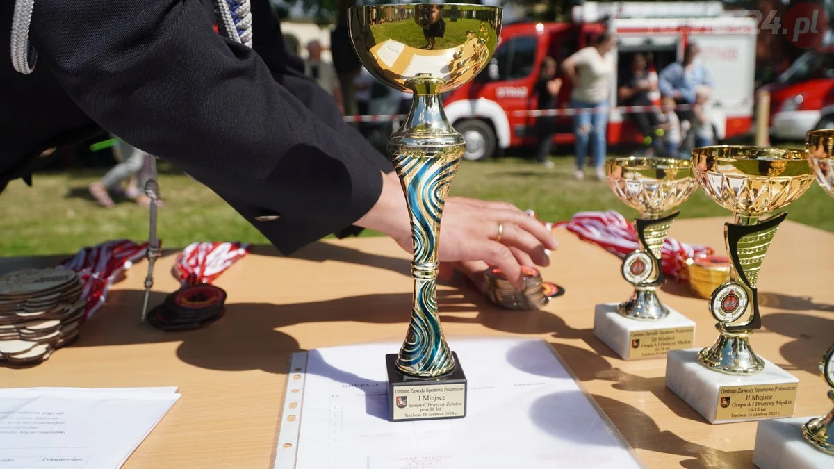 Gminne Zawody Sportowo-Pożarnicze w Trzeboszu