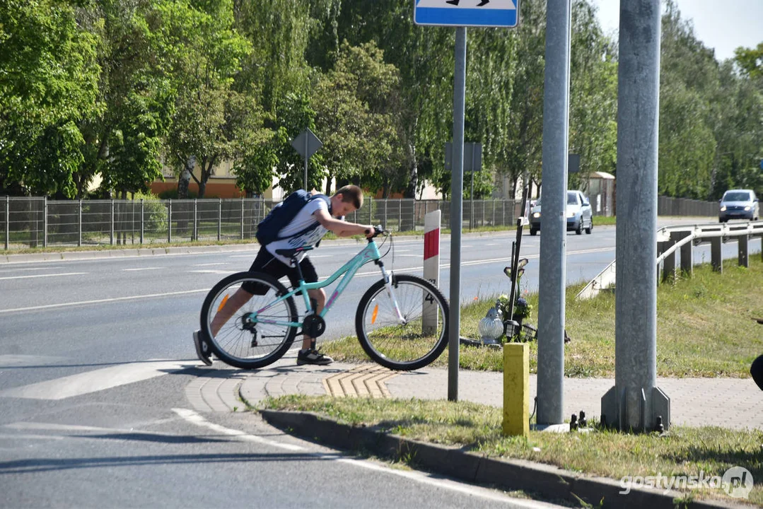 34. Konkurs "Policjant ruchu drogowego 2024” w Gostyniu. Dzień drugi - ręczna regulacja ruchem