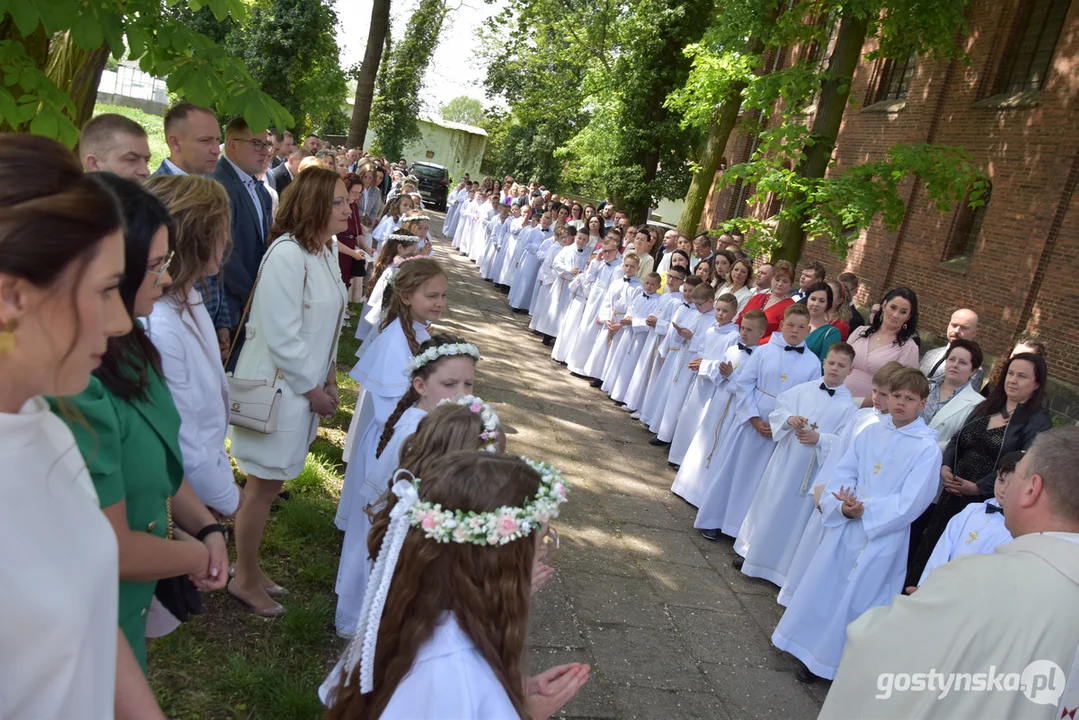 I Komunia Święta w parafii Narodzenia Najświętszej Maryi Panny w Poniecu