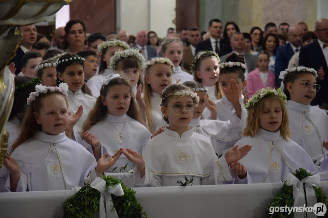 Pierwsza Komunia Św. w parafii św. Mikołaja w Krobi