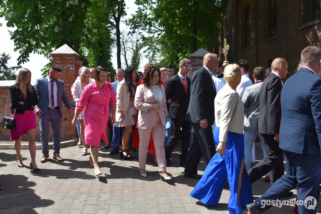 I Komunia Święta w parafii Narodzenia Najświętszej Maryi Panny w Poniecu