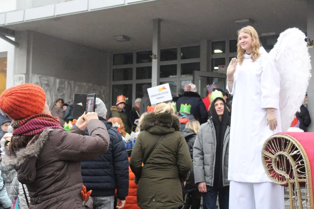 Orszak Trzech Króli i 12. Jarocinskie Kolędowanie w Jarocinie