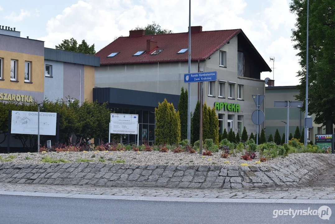 Gmina przejęła zarząd nad rondem im. Kombatantów Ziemi Krobskiej